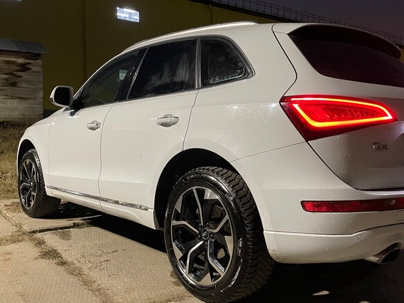 2014 Audi Q5 I (8R) Рестайлинг, белый, 2599990 рублей - вид 1