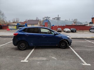 2016 Kia Rio III Рестайлинг, синий, 530000 рублей, вид 2