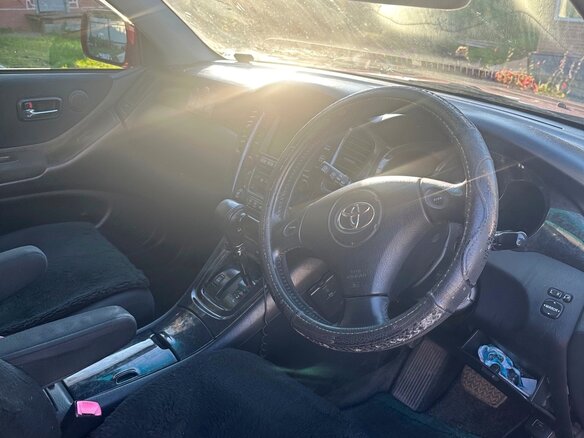 2005 Toyota Kluger I (XU20) Рестайлинг, пурпурный, 1150000 рублей - вид 8