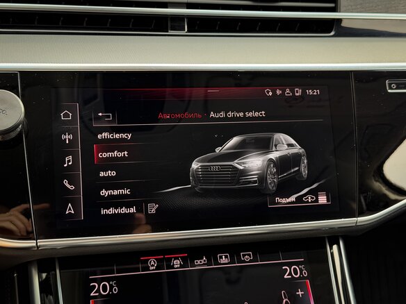 2018 Audi A8 Long 55 TFSI IV (D5), чёрный, 3750000 рублей - вид 36