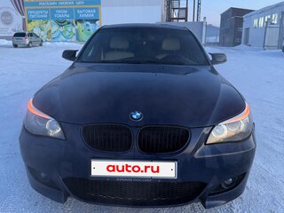 2009 BMW 5 серии 520d V (E60/E61) Рестайлинг, синий, 1090000 рублей, вид 3