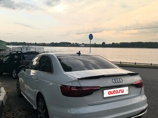 2020 Audi A4 40 TFSI V (B9) Рестайлинг, белый, 3500000 рублей, вид 2