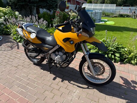 2002 BMW F 650 GS, жёлтый, 350000 рублей, вид 1