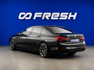 2016 BMW 7 серии Long 740Ld xDrive VI (G11/G12), чёрный, 3899077 рублей, вид 2