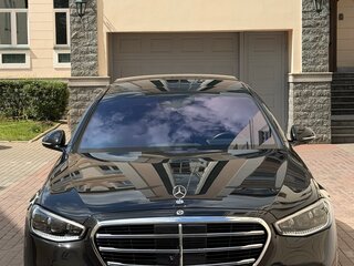 2021 Mercedes-Benz S-Класс 500 Long 4MATIC VII (W223), чёрный, 10200000 рублей, вид 1