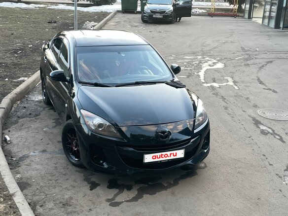 2011 Mazda 3 II (BL) Рестайлинг, чёрный, 650000 рублей - вид 2