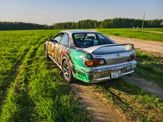 1998 Toyota Corolla Levin VII (AE110/AE111), серебристый, 500000 рублей, вид 4