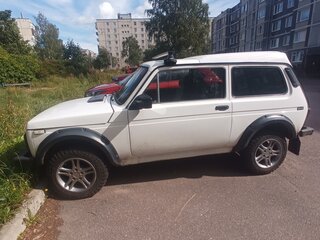 1998 Lada (ВАЗ) 2121 (4x4) Фора I Рестайлинг, белый, 420000 рублей, вид 2