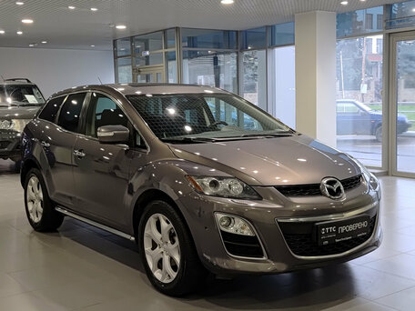 2010 Mazda CX-7 I Рестайлинг, серый, 924000 рублей, вид 3