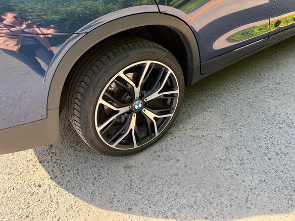 2015 BMW X4 28i I (F26), синий - вид 8