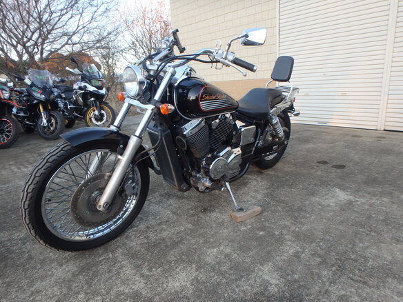 2001 Honda Shadow 750, чёрный, 510000 рублей - вид 1