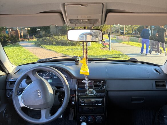 2012 Lada (ВАЗ) Priora I, синий, 595000 рублей - вид 11
