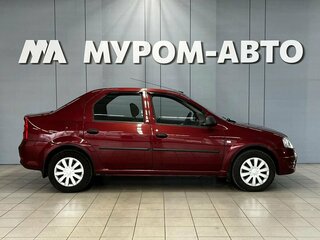 2011 Renault Logan I Рестайлинг, красный, 380000 рублей, вид 3