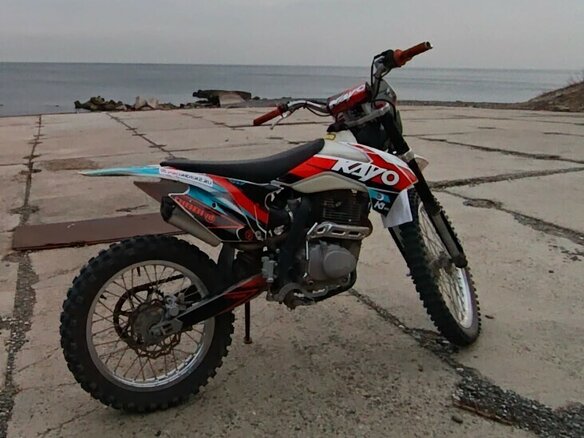 2022 Kayo K1 250 MX, белый, 100000 рублей - вид 1