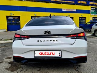 2022 Hyundai Elantra VII (CN7), белый, 1900000 рублей, вид 5