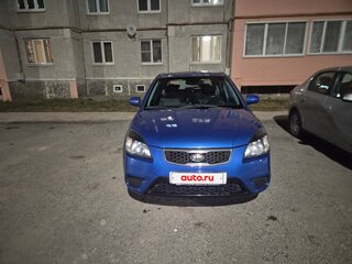 2010 Kia Rio II Рестайлинг, синий, 500000 рублей, вид 2