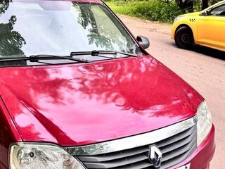 2010 Renault Logan I Рестайлинг, красный, 216000 рублей, вид 1