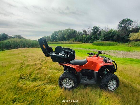 2011 Stels ATV-800, оранжевый, 480000 рублей - вид 9