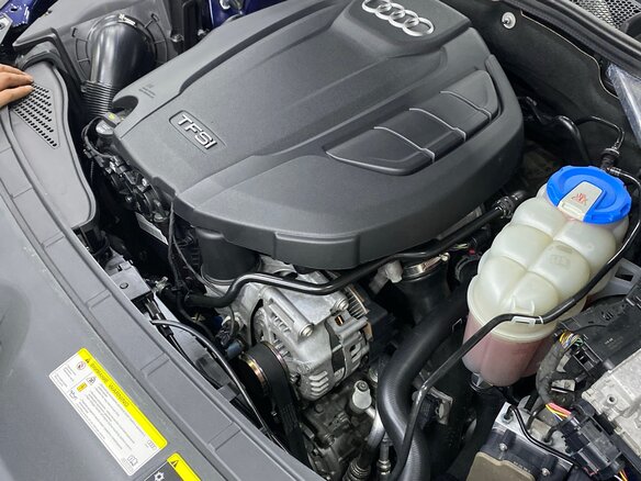 2017 Audi A5 II (F5), синий, 2790000 рублей - вид 11