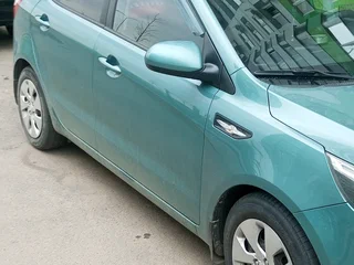 2012 Kia Rio III, зелёный, 850000 рублей, вид 5