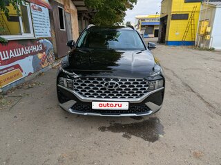 2021 Hyundai Santa Fe IV Рестайлинг, чёрный, 3670000 рублей, вид 2