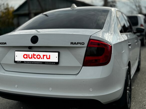 2017 Skoda Rapid I, белый, 1200000 рублей - вид 2