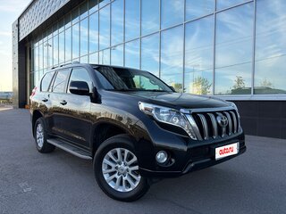 2015 Toyota Land Cruiser Prado 6-speed 150 Series Рестайлинг 1, чёрный, 3890000 рублей, вид 1
