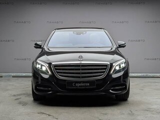 2015 Mercedes-Benz S-Класс 400 Long VI (W222, C217), чёрный, 3125000 рублей, вид 2
