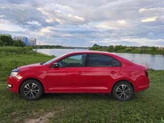 2019 Skoda Rapid I Рестайлинг, красный, 1360000 рублей, вид 5