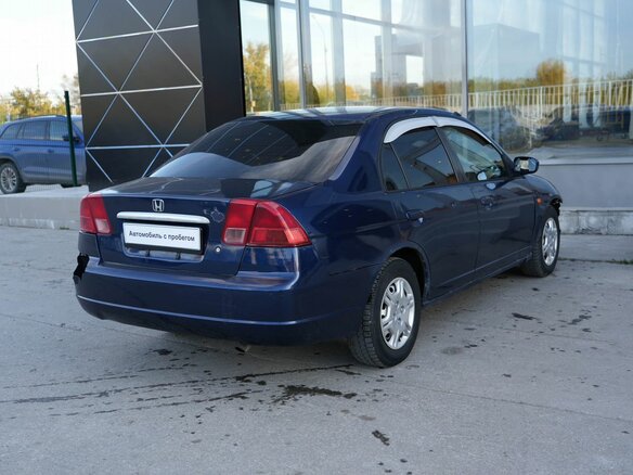 2001 Honda Civic Ferio III, синий, 350000 рублей - вид 4