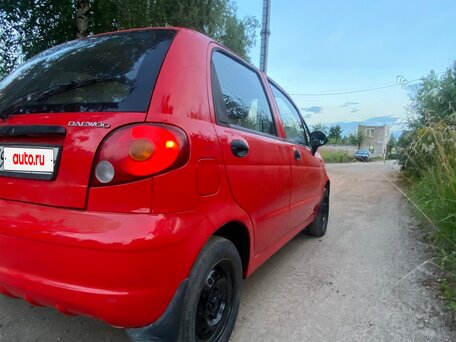 2010 Daewoo Matiz I Рестайлинг, красный, 175000 рублей, вид 3