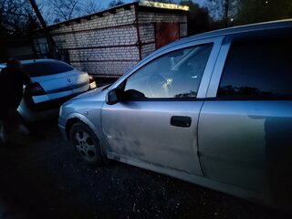 2003 Opel Astra G, серый, 300000 рублей, вид 5