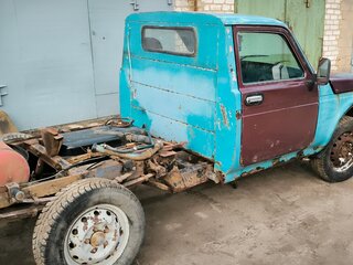 1993 Lada (ВАЗ) 2121 (4x4) I, голубой, 150000 рублей, вид 2