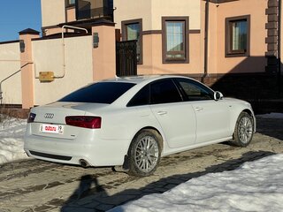 2013 Audi A6 IV (C7), белый, 1900000 рублей, вид 5