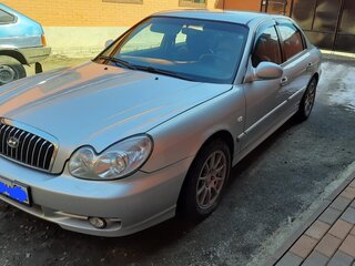 2005 Hyundai Sonata ТагАЗ IV (EF) Рестайлинг, серебристый, 650000 рублей, вид 3