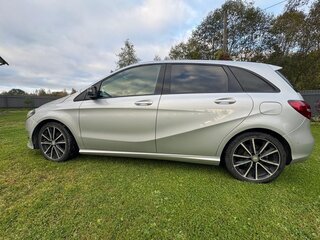 2016 Mercedes-Benz B-Класс 200 CDI II (W246) Рестайлинг, серебристый, 1400000 рублей, вид 4