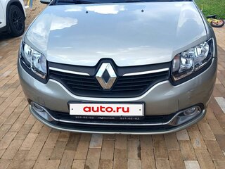 2015 Renault Logan II, серебристый, 950000 рублей, вид 1