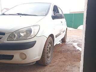 2006 Hyundai Getz I Рестайлинг, белый, 300000 рублей, вид 3