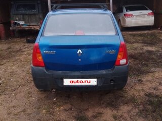 2006 Renault Logan I, синий, 220000 рублей, вид 5