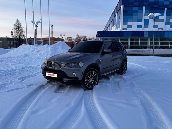 2007 BMW X5 3.0si II (E70), серый, 1550000 рублей - вид 2