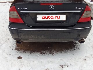 2008 Mercedes-Benz E-Класс 280 III (W211, S211) Рестайлинг, чёрный, 450000 рублей, вид 4
