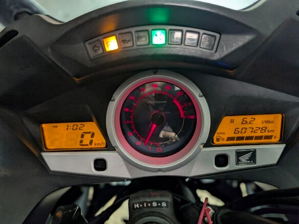 2011 Honda CBF 1000, чёрный, 595000 рублей - вид 14