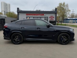 2022 BMW X6 40i III (G06), синий, 8800000 рублей, вид 3