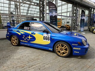 2000 Subaru Impreza WRX STi II, серый, 1000000 рублей, вид 2