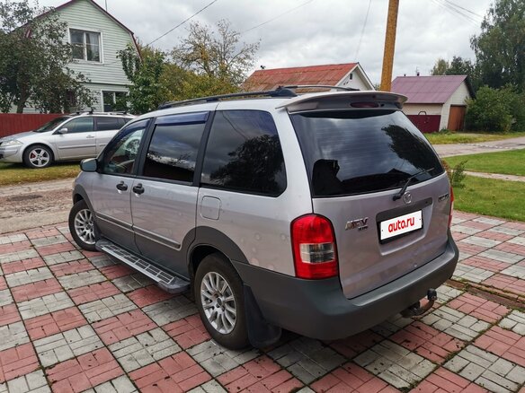 2000 Mazda MPV II (LW), серебристый, 600000 рублей - вид 2
