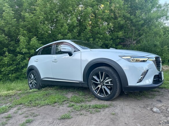 2015 Mazda CX-3 I, белый, 1450000 рублей - вид 1