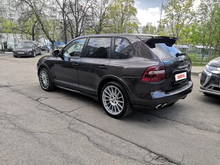 2008 Porsche Cayenne Turbo I Рестайлинг (957), коричневый, 1800000 рублей, вид 4