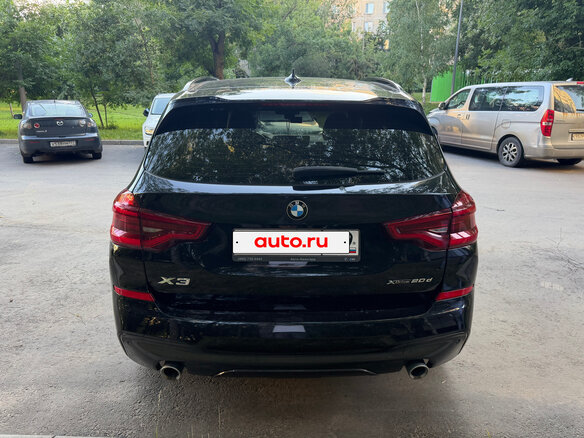 2020 BMW X3 20d xDrive III (G01), чёрный, 5000000 рублей - вид 4