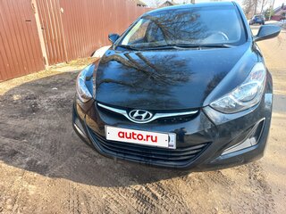 2014 Hyundai Elantra V (MD) Рестайлинг, чёрный, 1000000 рублей, вид 2
