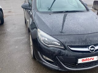 2012 Opel Astra J Рестайлинг, чёрный, 640000 рублей, вид 2